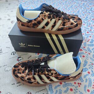 Adidas Leopard Print Low-Top Sneakers